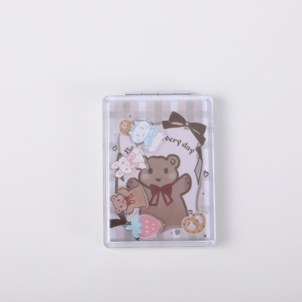 Cartoon Animal Rectangular Shaking Fashion Mirror