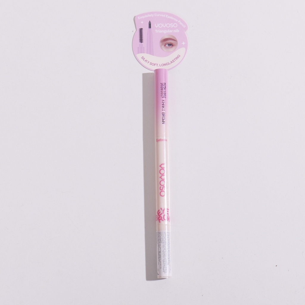 Exquisitely Curved Eyebrow Pencil - Khaki Brown