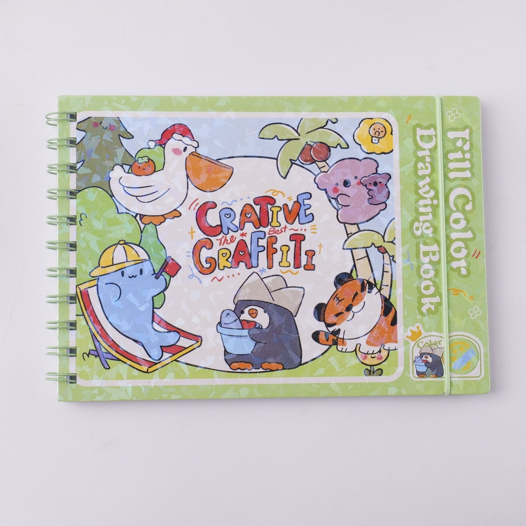 Fruit Series – A5 Coloring Book 48pcs