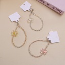 Bow Tie Crystal Mobile Phone Strap