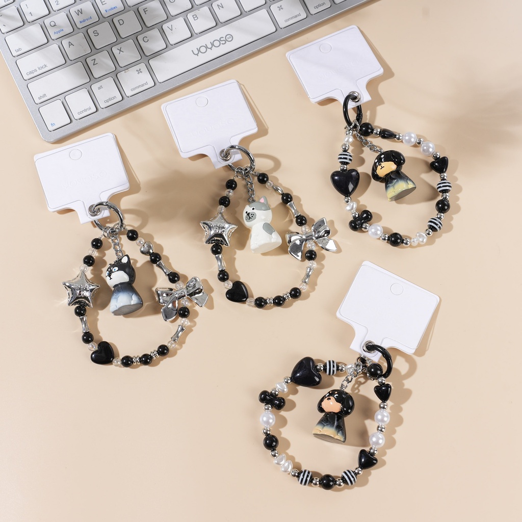 Puppy Family Phone Chain