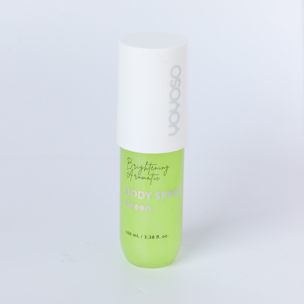 100ml Brightening Aromatic Body Spray (Green)