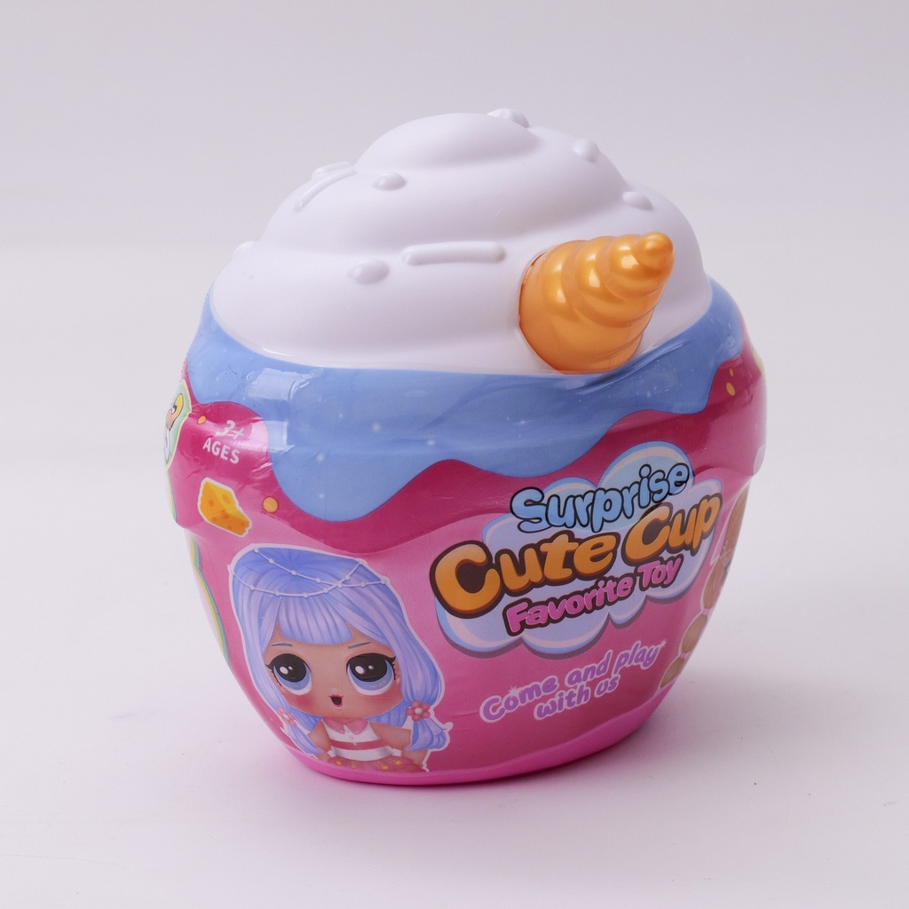 K2801 Unicorn Ice Cream Cup Disassembly Toy