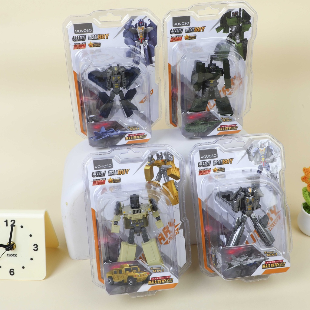 555-4A Military Vehicle Transforming Toy