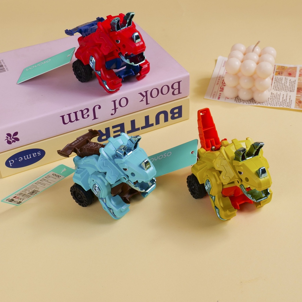 168-43B Inertia Dinosaur Transforming Car
