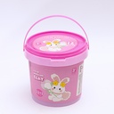 Pink Round Bucket 24-Color Modeling Clay - Large Bucket