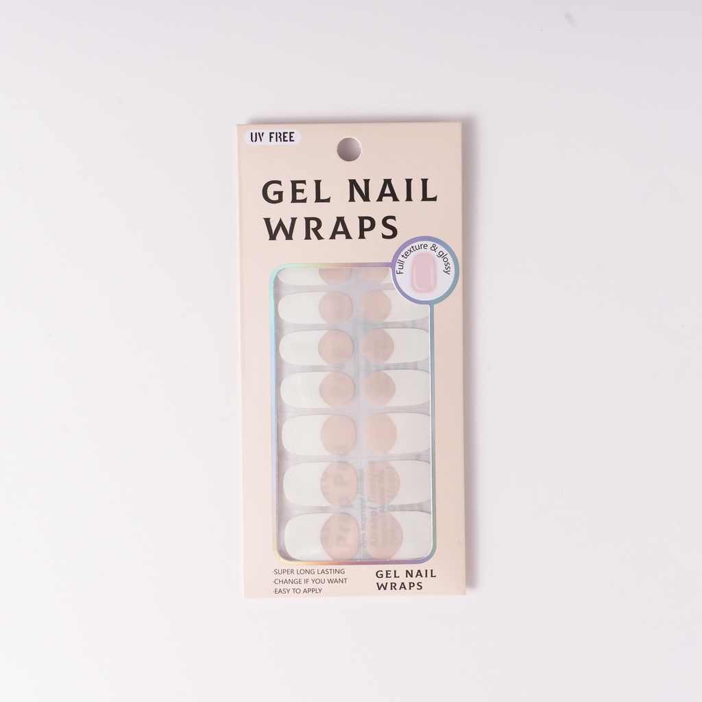 Classic Elegant French Self-Adhesive Nail Stickers