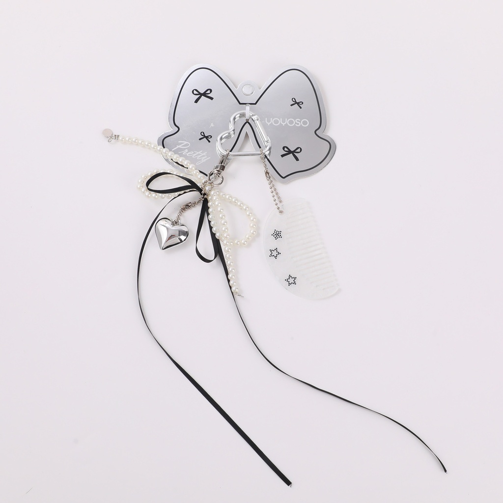 Lace Acrylic Hanging Mini Comb