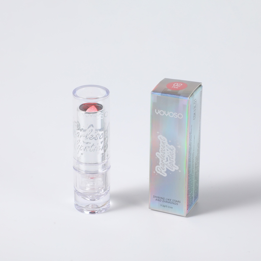 Pearlescent Lipstick -- Pink
