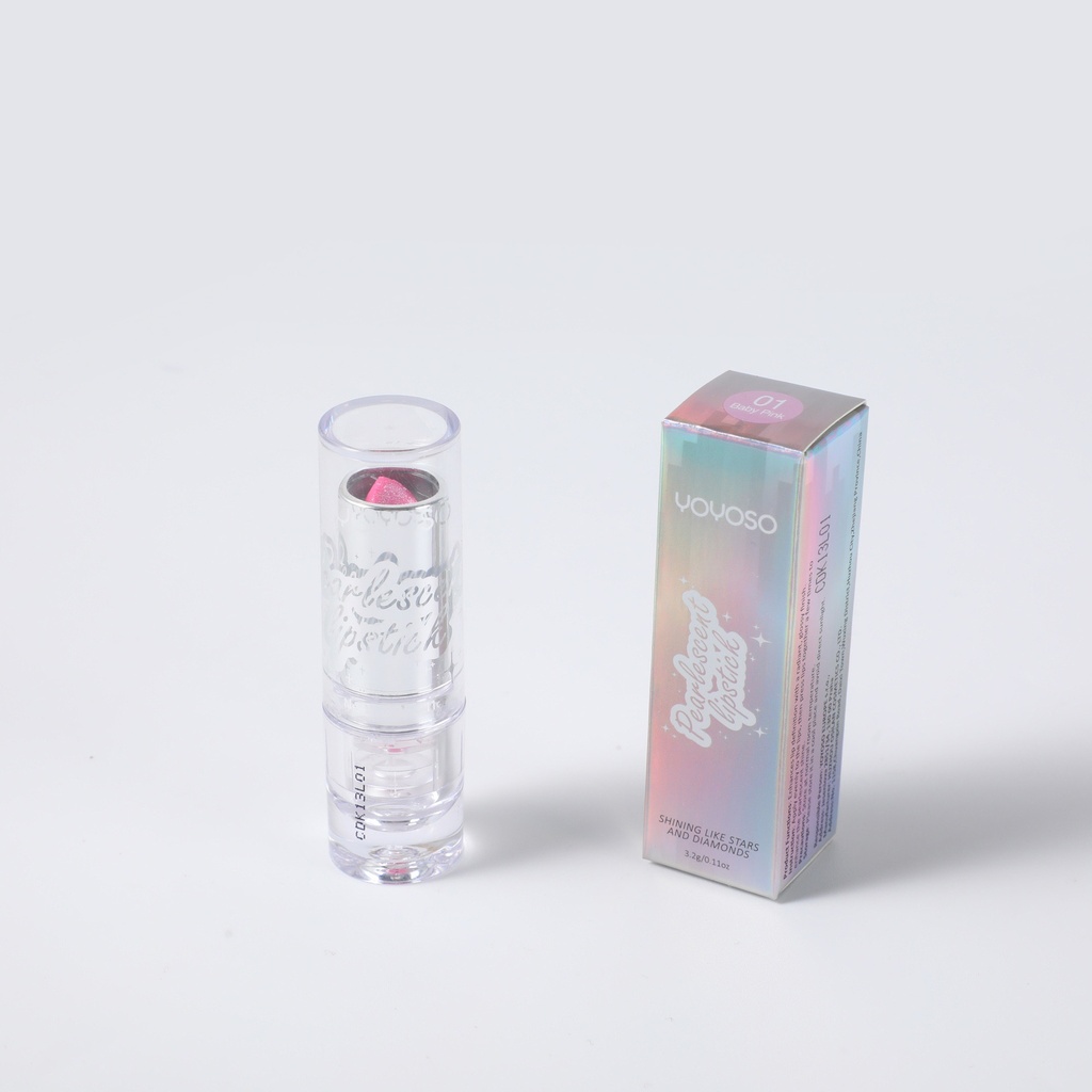 Pearlescent Lipstick - Baby Pink