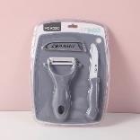 Mini ceramic knife chopping board and fr