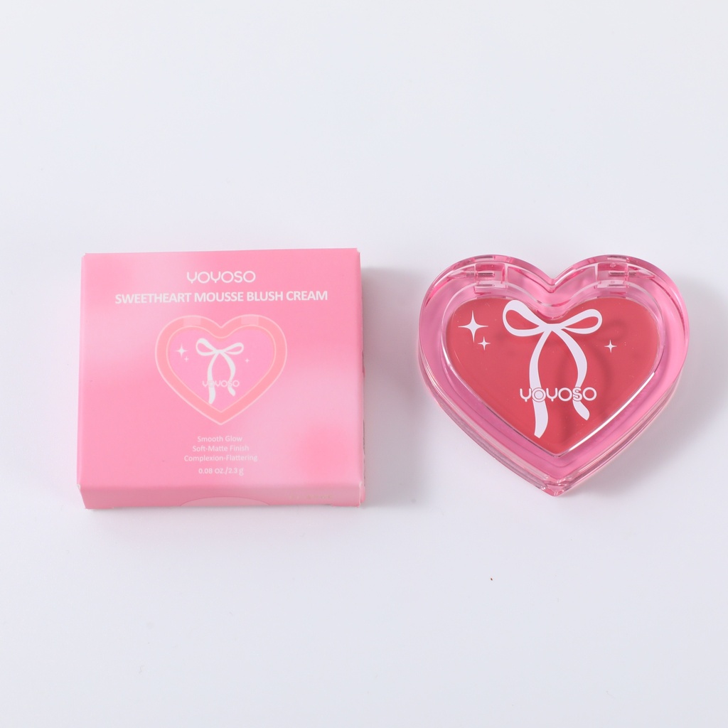 Sweetheart Mousse Blush Cream - Milk Coffee