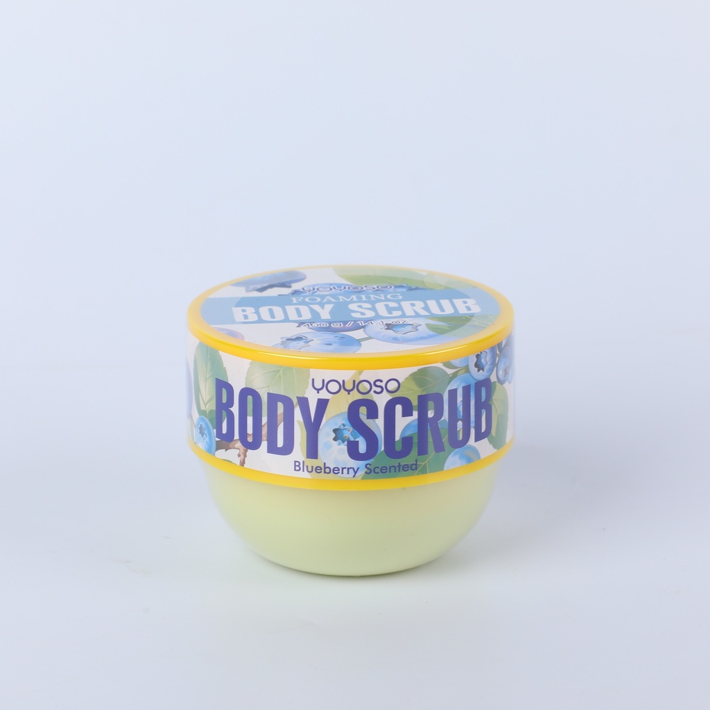 400G Foaming Body Scrub (Blueberry Scented)