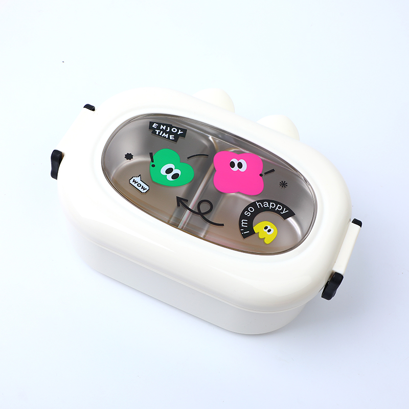 Cartoon stainless steel lunch box-1L
