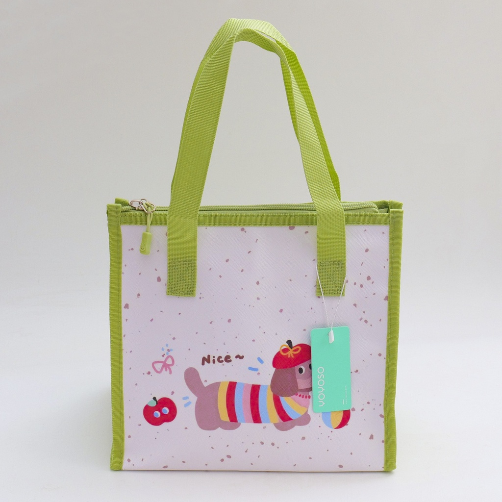 Dachshund Series - Square Handheld Lunch Bag