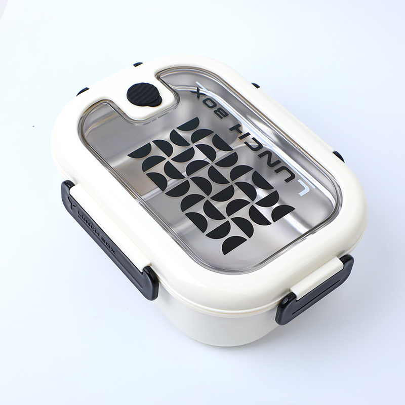 Large stainless steel lunch box-1.2L
