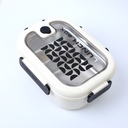 Large stainless steel lunch box-1.2L