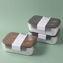 Transparent lunch box