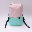 Ultra-Light Colorblock Custom Backpack - Green and Pink