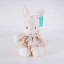 HY-MR8006 Pink Dress Rabbit Plush Toy – 30cm