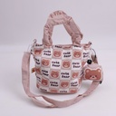 Bear Handheld Shoulder Bag – Brown