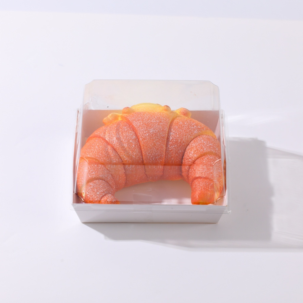 Simulation Cute Croissant Stress Relief Toy – Fridge Magnet