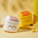 Fun desktop trash can
