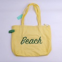 Quick-Dry Series Drawstring Canvas Bag - Yellow