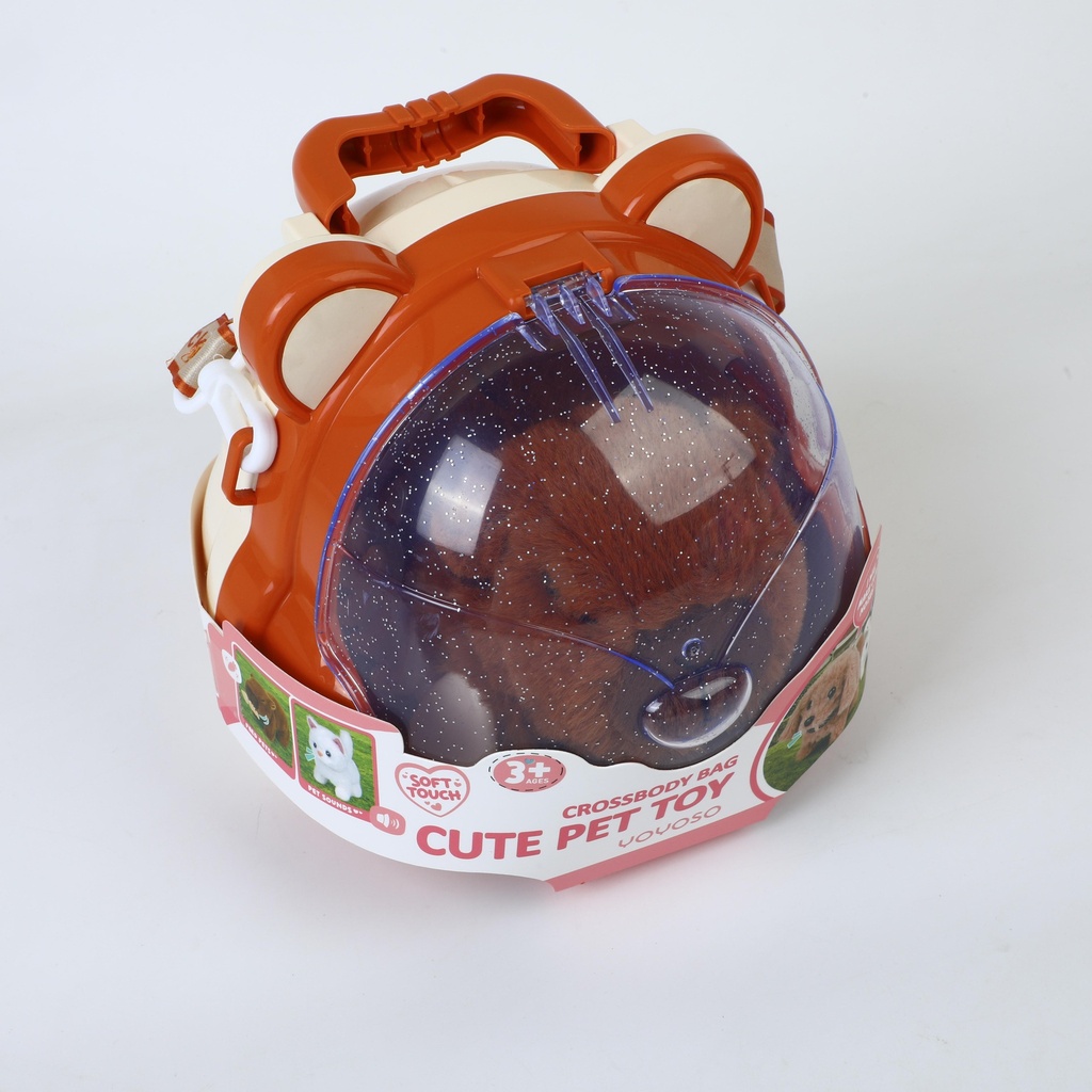 LK218D Crossbody Bag Cute Pet (Capybara) Toy