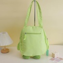 Apple Series - 3D Green Apple Shoulder Bag - Large