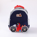 Car Kids Backpack – Navy Blue