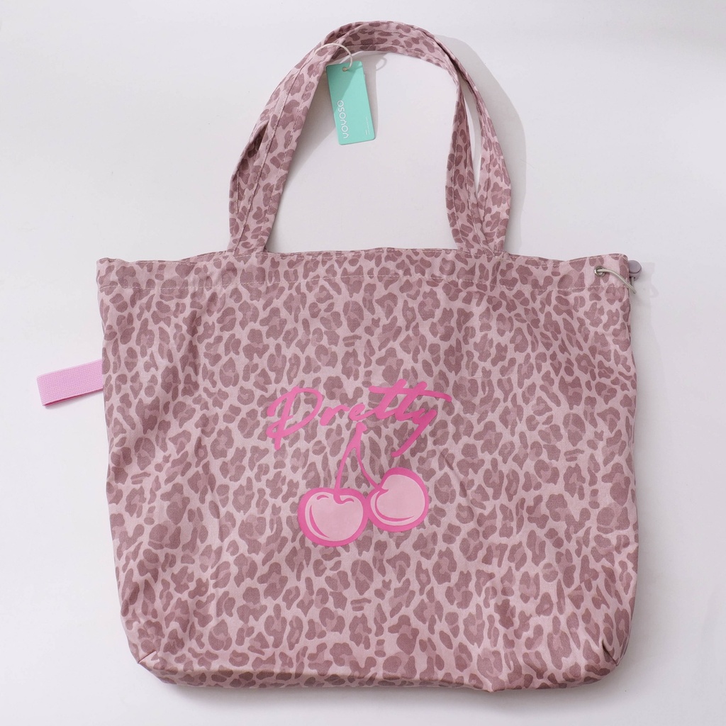 Leopard Print Series Women’s Shoulder Bag - Pink