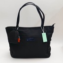 Handheld and Shoulder Dual-Carry Bag - Black
