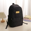 Simple Portable Backpack - Black