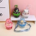 Silicone ring letters plastic cup-650ml