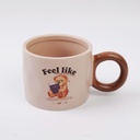 TEDDY ISLAND series fashion mug-400ml