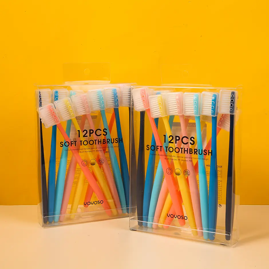 Soft and simple toothbrush-12pcs