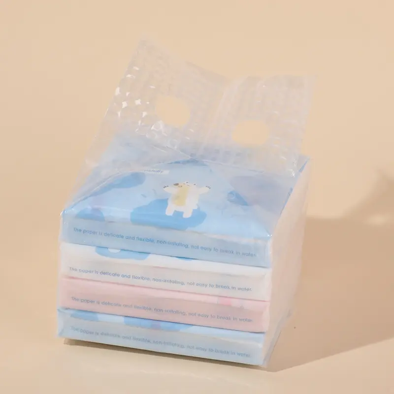 Cute animal series soft facial tissue-4 