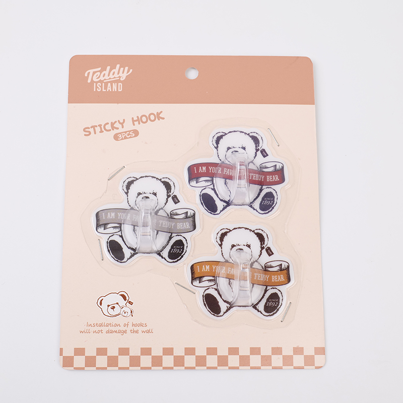 TEDDY ISLAND B series sticky hook 3pcs