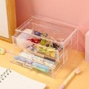 Dumbbell handle double-layer drawer stor