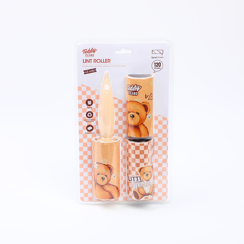 TEDDY ISLAND series lint roller 10cm (12