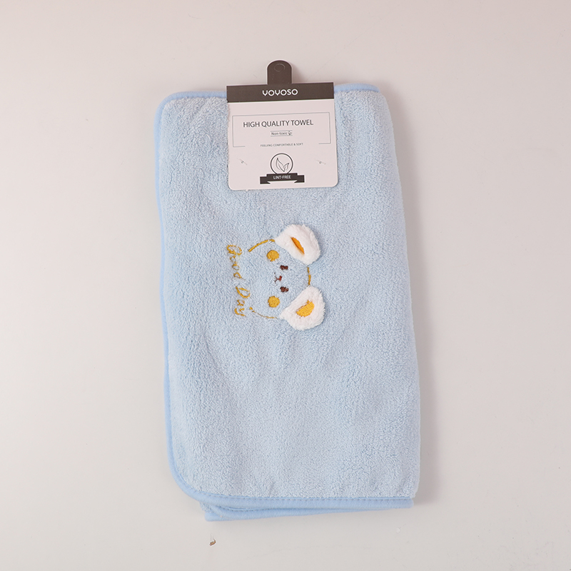 Cartoon 3D rabbit towel