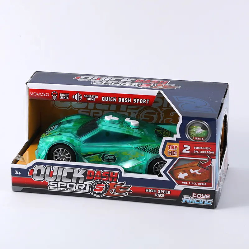 Cool sound and light car (not including 