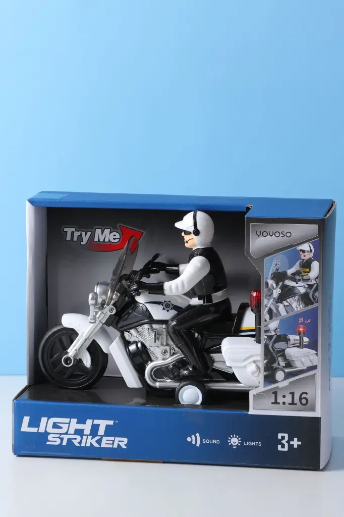 1:16 Inertial motorcycle (with sound and