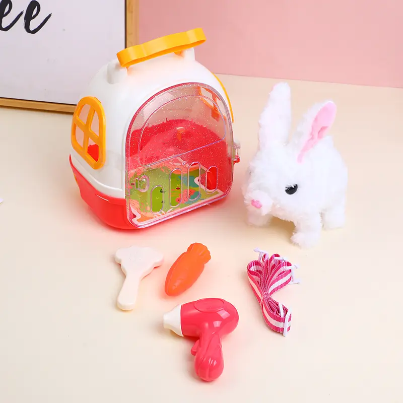Multi-functional rabbit pet cabin portab