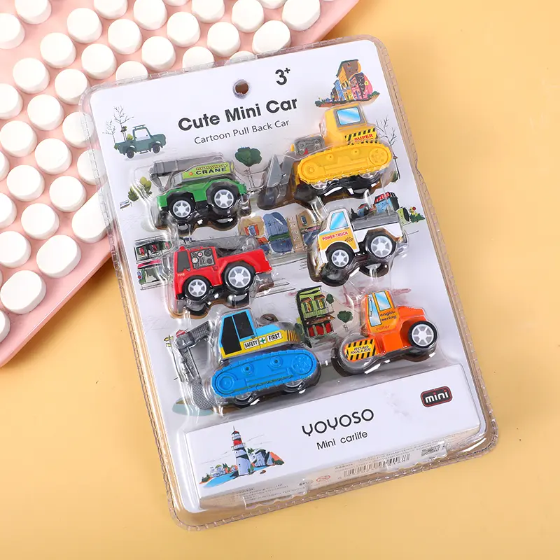 Fun and cute mini car 6pcs