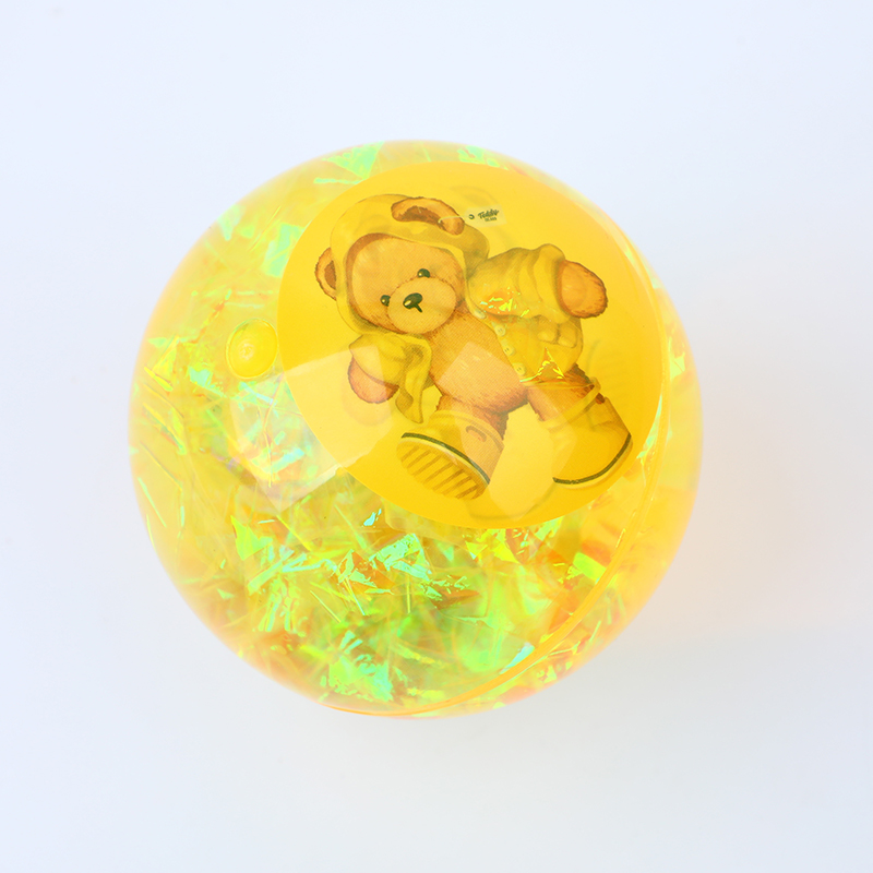 TEDDY ISLAND series water ball-10cm (yel