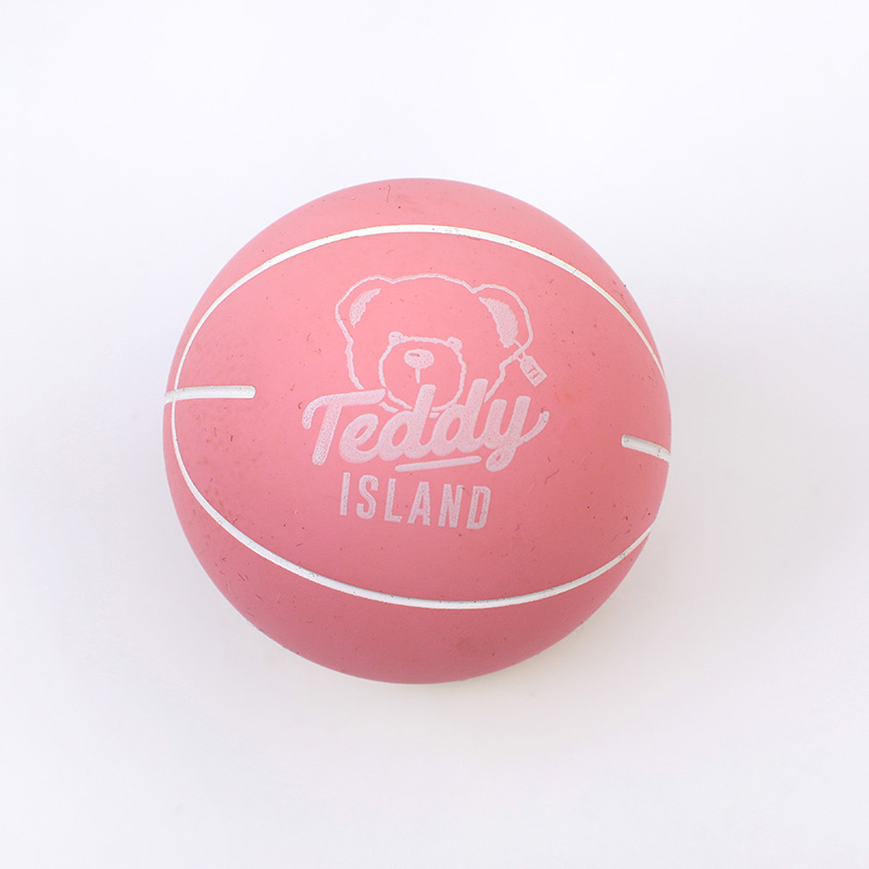 TEDDY ISLAND series rubber ball-6cm (pin