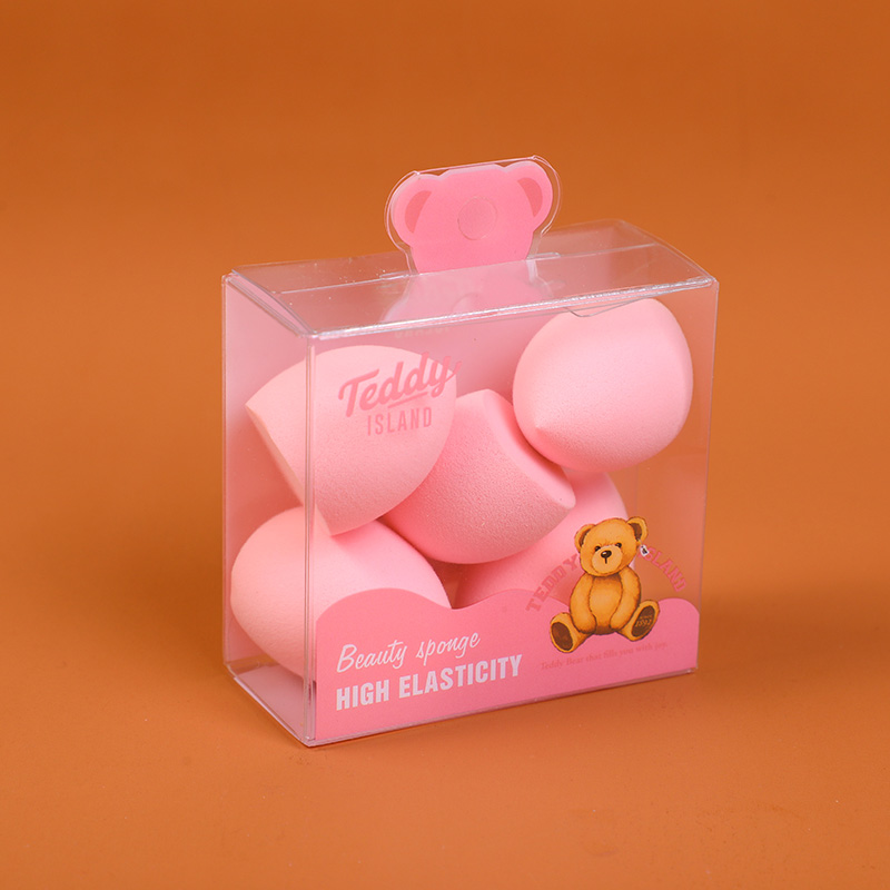 TEDDY ISLAND series cute makeup sponge 5