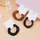 Seamless Basic Hair Ties - 4pcs